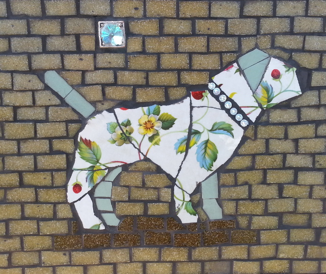 Terrier Diamante Collar