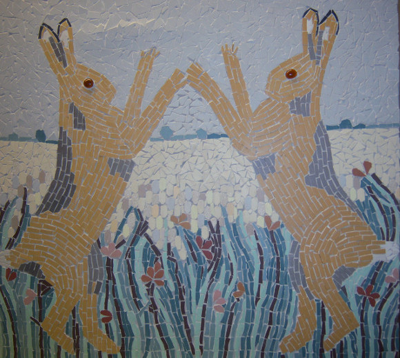 Boxing Hares